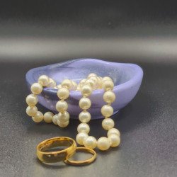 Ephémère - Patère antique Effet marbre (Omaticaya)