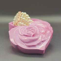 Ephémère - Etreinte Rosée Effet marbre (Passion de Pivoine)