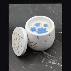 Célestes - Constellations (Blanc & or)